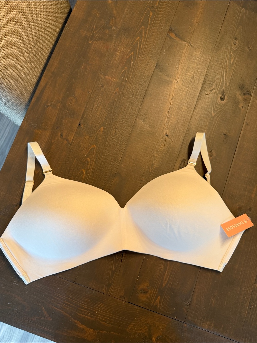 ThirdLove 24/7 Pima Cotton Wireless Bra 38F New With Tags